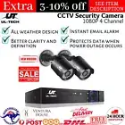 CCTV Security Camera System UL-TECH 1080P 4 Channel HD Home Outdoor HDMI VGA New