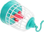 PHENOFICE Interactive Bird Toy Voice Activated Singing Bird Cage Chattering Parrot Toys for Boys and Girls Adults