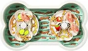 Slow Feeder Dog Bowl - Anti-Choking & Non-Slip Interactive Feeding for Dry/Wet/Raw Food, Bloat Stop Maze Puzzle for Large Breed Dogs
