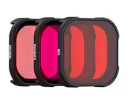 PolarPro DiveMaster 3-Pack Filter Kit for GoPro HERO9/10/11/12 Black Protective Housing