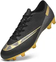 [VTASQ] Boys Football Boots Kids FG/AG Soccer Athletics Training Shoes Cleats Shoes Teenager Outdoor Football Shoes Girls Breathable Sneakers Unisex