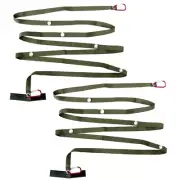 2set Nylon Extension Cord Rope Outdoor Camping Backpacking Tool with 2 Carabiner