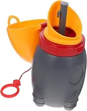 NAMOARLY Portable Travel Potty Leakproof Urinal Bottle with Cover for Camping Car Durable and Practical Design for Toilet Training The Go