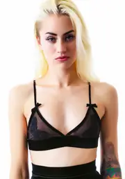 [For Love & Lemons] Papillon Applique Bralette