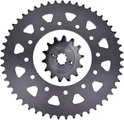 14T/51T 520 Motorcycle Front Rear Sprockets Steel Gear Pinion for CRF 250 CRF250R 2004-2010 CRF250 2019-2024 XR250RT 96-04(Front Rear 14T 43T)