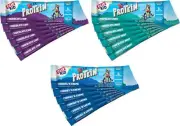 CLIF Kid Zbar Protein - Variety Pack - Crispy Whole Grain Snack Bars - Made with