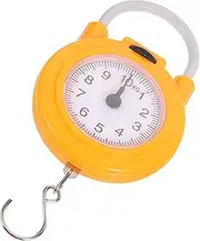 [WOONEKY] Metal Plastic Portable Scale Luggage Weighing Scale Hook Easy to Clean Maintain