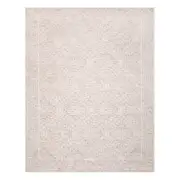 Benagil Cream Textured Tribal Rug (200 X 300cm)