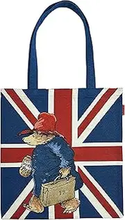 Signare Flat Tote Bag Woven Tapestry Design (FLAT-)