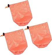 TOYANDONA Hunting Camping Bag Drawstring Closure 3pcs Sports Gear Sack for Blankets Gym Sack Athlete's Cinch Bag Outdoor Essential