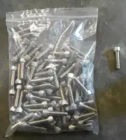3/8-16 x 1-1/2" Socket Cap Screw, Std, (Qty-100) (L-7)