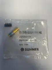 Lot of 8, HUBER+SUHNER, 65_SMB-50-0-31/111_N, SMB Termination - NEW