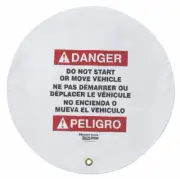 Master Lock Warning Steering Wheel Lockout Cover - 508mm