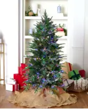 Bethlehem Lights Blue Spruce Micro-LED Christmas Tree-5ft-Remote-Storage Bag-NIB