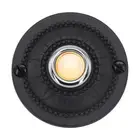 1 X Home Front Door Replacement Iron Doorbell Push Button, Wired Lighted LED