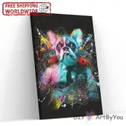 Paint By Numbers Canvas Art Draw Artist Painting Oil Kit Home Decor Boss Dog Pet