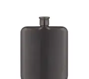Davis & Waddell - Hip Flask 180ml Gunmetal