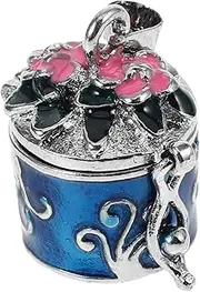 BESPORTBLE Can be Open Ashes Urn Pendant Cremation Pendant for Pet Ashes Memorial Necklace for Dog Lovers Vintage Design Keepsake Jewelry for Remembrance