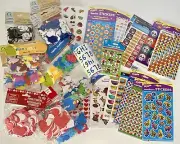 Large Lot of NEW SEALED Random Stickers Trend Enterprises Carlson Delta & Foam