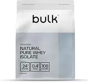 BULK POWDERS Natural Pure Whey Protein Isolate 90, No Artificial Sweetners, Chocolate, 2.5 kg