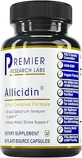 Premier Research Allicidin, 60 Capsules, Broad-Spectrum Botanical Immune Support