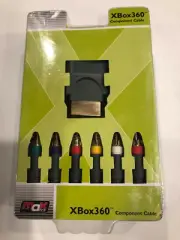 Color-coded Component Cables Video & RCA Stereo AV Cable Compatible Xbox 360