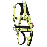 PeakWorks V8005172 PeakPro Plus Series Fall Protection - Green, Medium