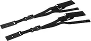 QuakeHOLD! 4520 Universal Flat Screen Safety Straps Black