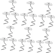 Gadpiparty Elegant Upholstery Pins 100pcs Stainless Steel Pins for Sofa Furniture Upholstery Buttons Quilt Retainer