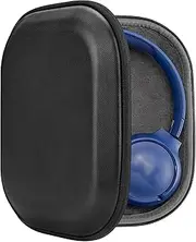 Geekria Shield Headphones Case Compatible with JBL Tune 520BT, Tune 510BT, Tune 660NC, Tune 560BT, Jr 310BT Case, Replacement Hard Shell Travel Carrying Bag with Cable Storage (Black)