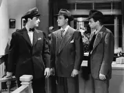 Robert Taylor Robert Sterling Van Heflin in Johnny Eager 1941 Movie Old Photo