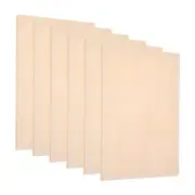6 Pack Wood Panel Board, 12"x16" Unfinished Wood Canvas Square Wooden