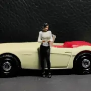 Miniature Diorama Diecast Mini Figure 1/64 Secretary Girl