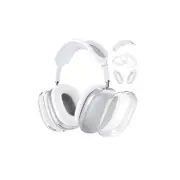 Headphones Case Silicone Full Set Cover Ear Pad Protective Sleeves for Apple AirPods Max-White