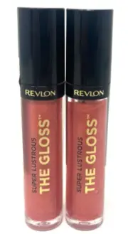 (2) Revlon Super Lustrous The Gloss Lip Gloss 0.13 fl oz Sealed 246 Blissed Out
