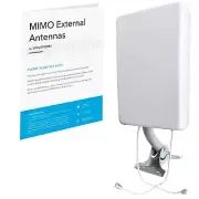 Waveform 2x2 MIMO Panel Antenna | 4G and 5G Compatible Modem, Router, Gateway...