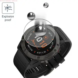 【玻璃保護貼】Garmin Fenix 6X / 6X Pro 1.4 吋 智慧手錶高透玻璃貼 螢幕保護貼 強化防刮