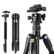 K&F Concept 64inch Camera Tripod Compact 22lbs Load Ball Head Detachable Monopod