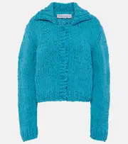 [JW Anderson] JW Anderson Chenille cardigan UK 8 blue