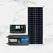 6000W-Complete Solar Panel Kit Solar Power Generator 100A Home 110V/220V Systio