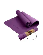[PowerTrain] Purple 6mm TPE Yoga Exercise Mat