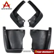 4PCS Front & Rear Splash Guards Mud Flaps Mudguards For Honda Accord 2008-2012