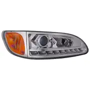 Headlight For Peterbilt Heavy Duty Trucks Right Passenger Halogen Headlamp