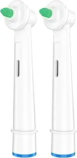 Interdental Replacement Toothbrush Heads for Oral-B Electric Toothbrushes (Except The iO Series), 2-Pack, Ideal for Cleaning Braces, Between Teeth & Back Teeth