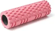 Foam Roller, EVA Muscle Roller for Yoga Pilates Back Exercise Physical Therapy 30 x 10 cm Pink