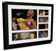 KOBE BRYANT LA LAKERS SIGNED LIMITED EDITION FRAMED MEMORABILIA