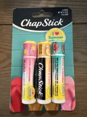ChapStick I Love Summer Set - Pink Lemonade, Peaches & Cream, Sweet Watermelon