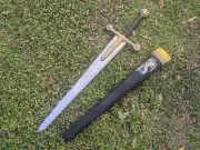 Handmade Eva Foam LARP Cosplay longsword And Scabbard