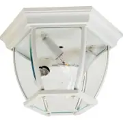 Maxim Lighting 3-Light Outdoor Ceiling Mount White - 1029WT