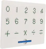 Magnetic Number Learning Board Educational Math Tracing for Fine Motor Skills Development Portable Fun for Travel and Outdoor Activities and Interactive Design